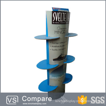 3 Tiers Cardboard Totem Display Standee / Paper Totem Display